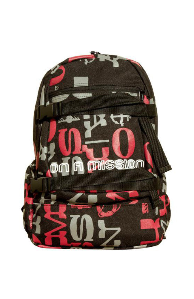 GROM Mission Backpack Red Artsy