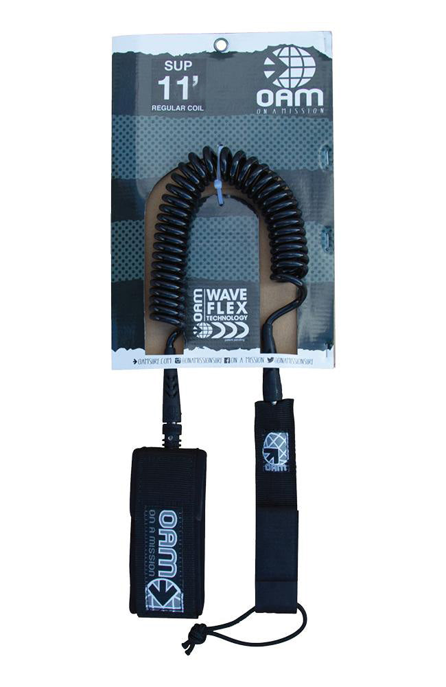 11' Straight Coil SUP Leash